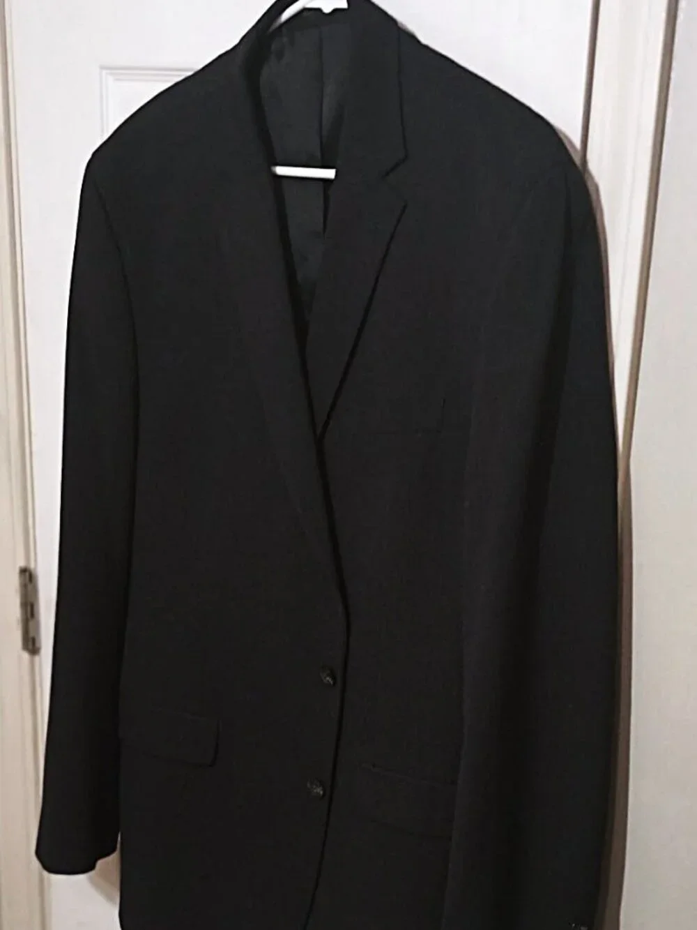 Chaps Men Charcoal Blazer Only  46L